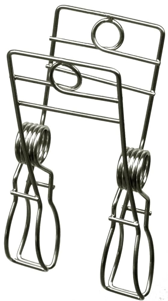 Amazon.co.jp : 大木製作所 竿ピンチ 8×6×13cm ステンレス 洗濯バサミ